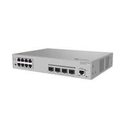 Switch Gigabit Administrable Capa 2, 8 puertos 10/100/1000 Mbps, 4 Puertos SFP Uplink, Administración Nube Gratis
