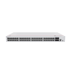 Switch Gigabit Administrable PoE Capa 3, 48 puertos 10/100/1000 Mbps (PoE), 4 Puertos SFP+ Uplink, 380W, PoE Perpetuo, iStack, A