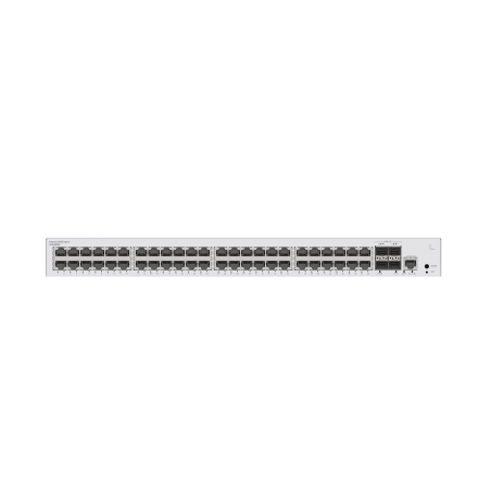 Switch Gigabit Administrable Capa 3, 48 puertos 10/100/1000 Mbps, 4 Puertos SFP+ Uplink, iStack, Administración Nube Gratis