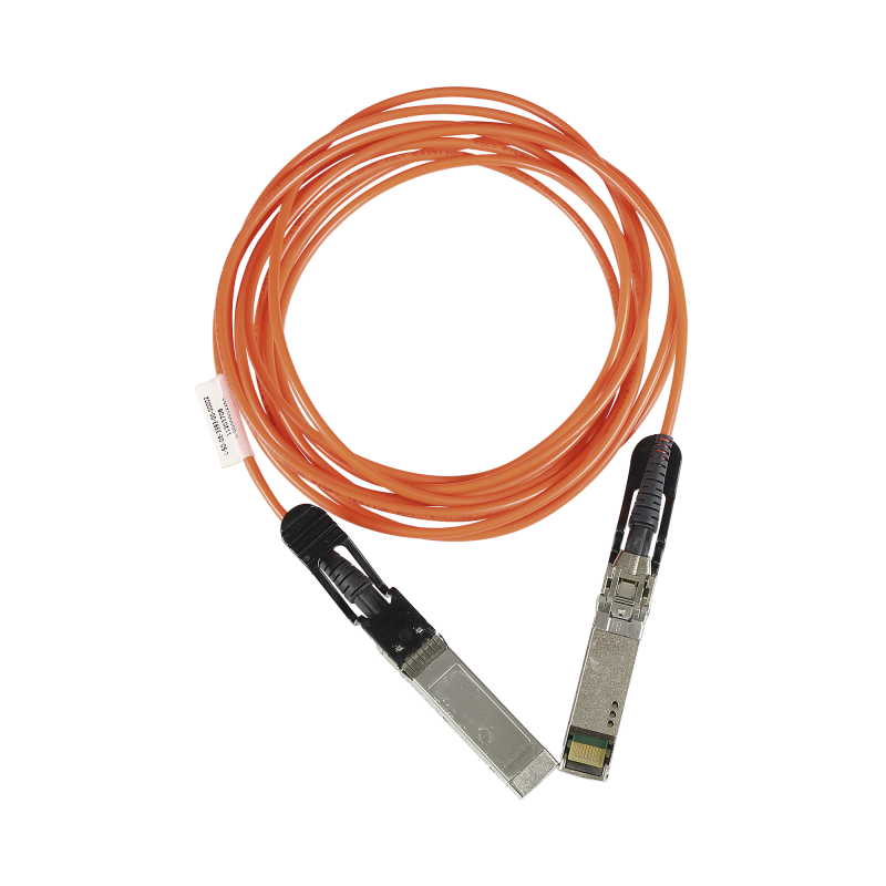 Cable AOC Optico, SFP+, 850nm, Velocidad de 1G a 10G, Longitud de 10m