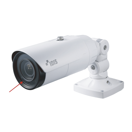 Mica de cristal Solido para cámara bala IDIS