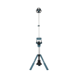 Torre para Iluminación inalámbrica de Zona/Multidireccional con tres Cabezales, se extiende hasta 2.2 metros, Utiliza batería LX