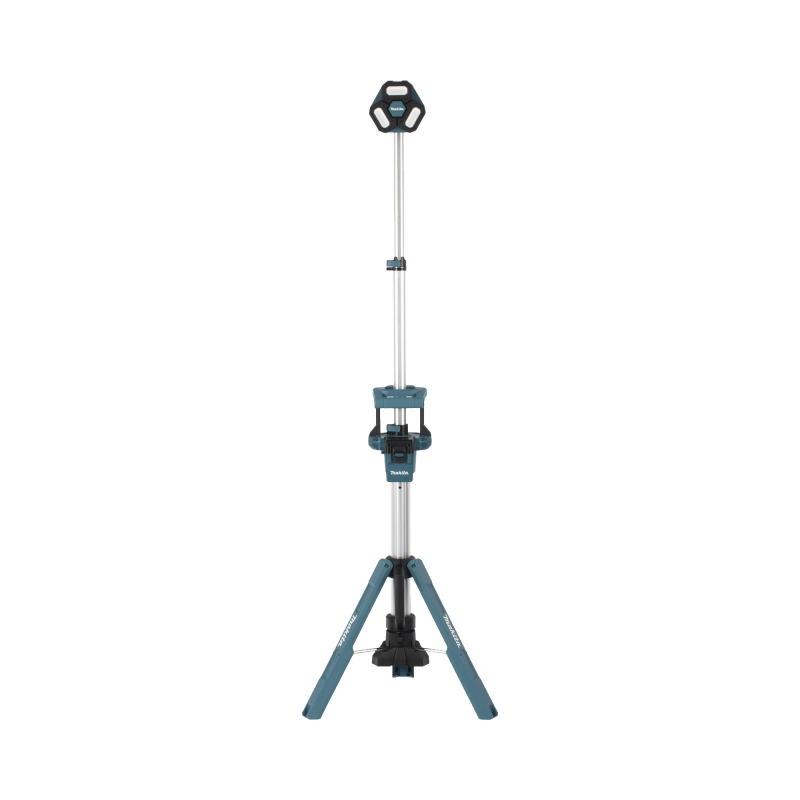 Torre para Iluminación inalámbrica de Zona/Multidireccional con tres Cabezales, se extiende hasta 2.2 metros, Utiliza batería LX