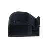 Clip de Nylon 6.6 con Adhesivo, Para Cables de Hasta 15.8 mm de Diámetro, Uso Interior/Exterior, Color Negro, Paquete de 100pz