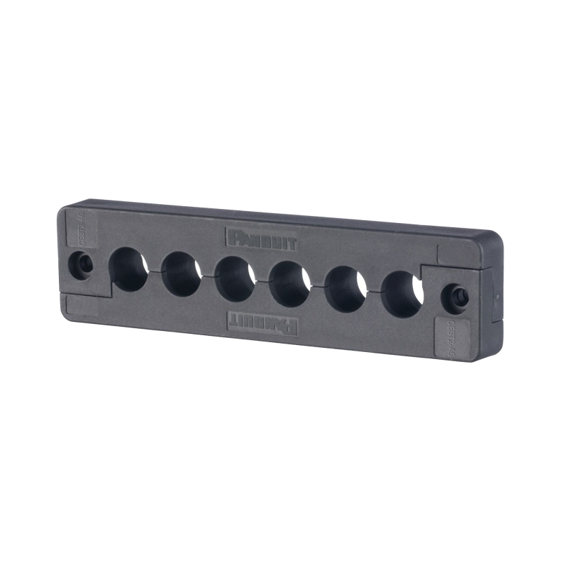 Pasacables de 6 Orificios en Línea 4.41" X 0.67" IP65, para Cables Ter Pasacables de 6 Orificios en Línea 4.41" X 0.67" IP65, para Cables Ter