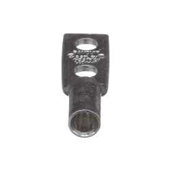 Terminal doble Ojillo de 1/4" para Cable 4 AWG STR, Ángulo Recto, Espa