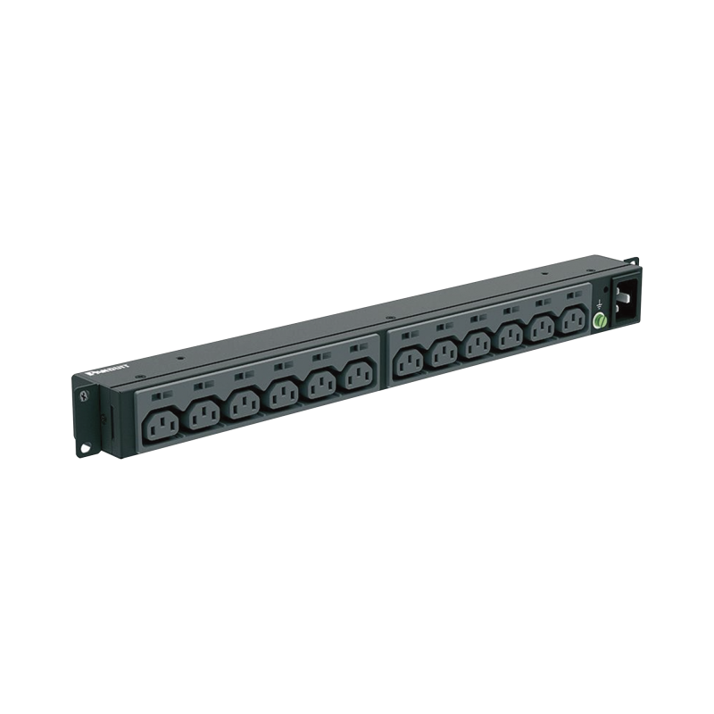 PDU Básico para Distribución de Energía, Enchufe de Entrada NEMA L6-20P, Con 13 Contactos C13, Instalación Horizontal de 19in, 1