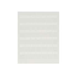 Hojas con 2500 Etiquetas Auto-laminadas para Impresora Láser/Inyección de Tinta, para Cables de 2 a 4.1 mm de Diámetro (18 - 14