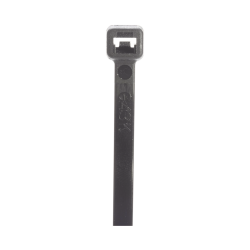 Cincho de Nylon 6.6 StrongHold™, 533mm largo x 7.6mm ancho, Color Negro Exterior, Resistente a Rayos UV, Paquete de 100pz