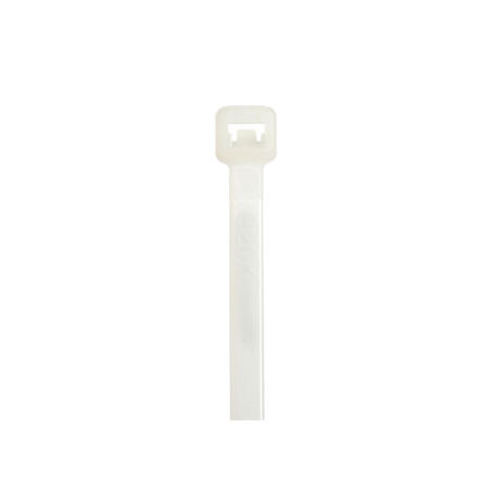 Cincho STRONGHOLD, 160 mm largo x 4.8 mm ancho, Tensión 50 lb (222 N) Nylon 6.6 Color Natural, Paquete de 1000 Piezas