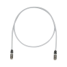 Patch Cord Cat6A, Blindado S/FTP, CM/LS0H, 3 m, Color Gris