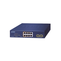 Switch PoE No Administrable de Escritorio, 2 Puertos Gigabit 802.3bt, 4 Puertos Gigabit 802.3at, 2 Puertos 10/100/1000, 2 Puerto