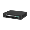 Switch PoE, no administrable, con 10 puertos 10/100/1000 Mbps Monitorearle en la Nube