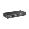 Switch no administrable, con 24 puertos 10/100/1000 Mbps, Monitoreable en la Nube