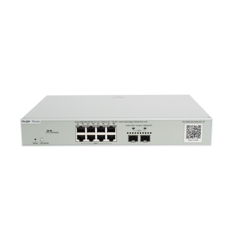 Switch Multi-Gigabit PoE 370W 802.3BT Capa 3 Administrable Cloud, Diseñado Para Access Points WiFi 6