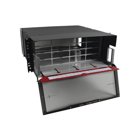 Distribuidor de Fibra Óptica de Alta Densidad LigthVerse *Pro* Para Rack de 19in, Acepta 16 Placas Plug and Play, Hasta 384 Fibr