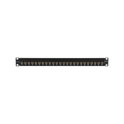 Patch Panel UltraMAX. UTP, Precargado con Jacks Cat5e, 24 Puertos, Plano, 1U