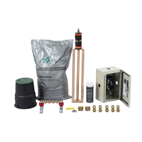 Kit de Tierra Física modelo TG100K con Electrodo Magneto activo 67 x 1