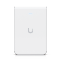 Access Point UniFi U6 In Wall/Montaje para pared, WIFI 6 2.4 Y 5 GHz, hasta 5.3 Gbps, 1 pto PoE In, 4 ptos secundarios (1 PoE Ou
