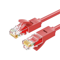 Cable de Parcheo UTP Cat6, 5m, Rojo