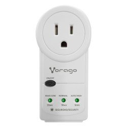 Protector de voltaje Vorago AVR-300 RJ45/RJ11 portátil, 1800W, electro