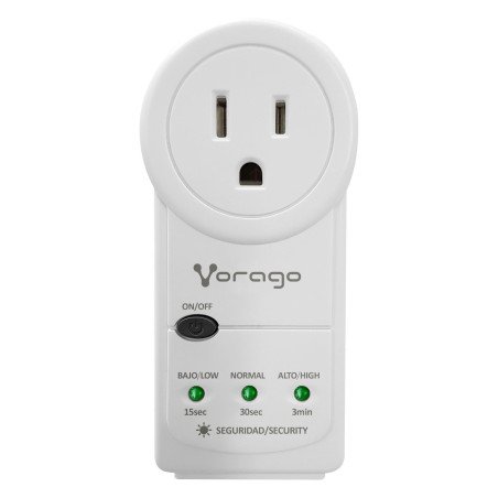 Protector de voltaje Vorago AVR-300 RJ45/RJ11 portátil, 1800W, electro