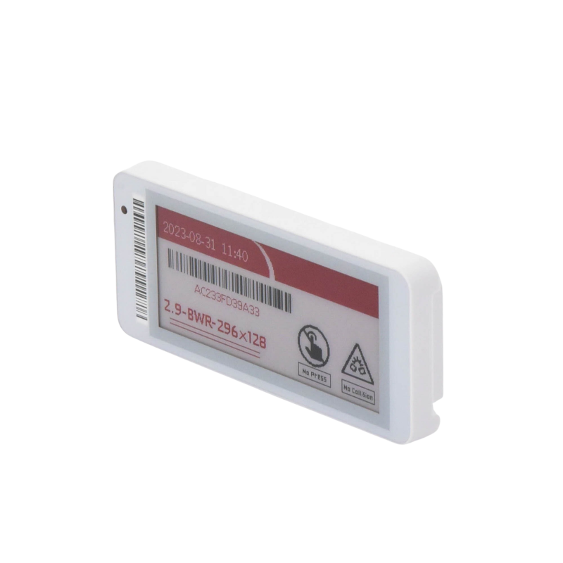 Etiqueta de Tinta Electrónica, ESL, 2.9 Pulgadas, Uso en Estantes, Bluetooth