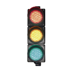 Semáforo, Señalización Rojo, Verde y Amarillo, Diámetro 100mm, LED, 110vca.