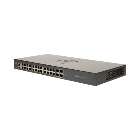 Switch cnMatrix EX1028 de 24 puertos Gigabit Ethernet y 4 SFP, Capa 2, gestión en la nube