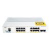 Switch Catalyst 1200, 16 puertos Gigabit Ethernet, PoE+ con 120W totales, 2 Puertos SFP (2x1G), Incluye cable CAB-16AWG-AC, el S