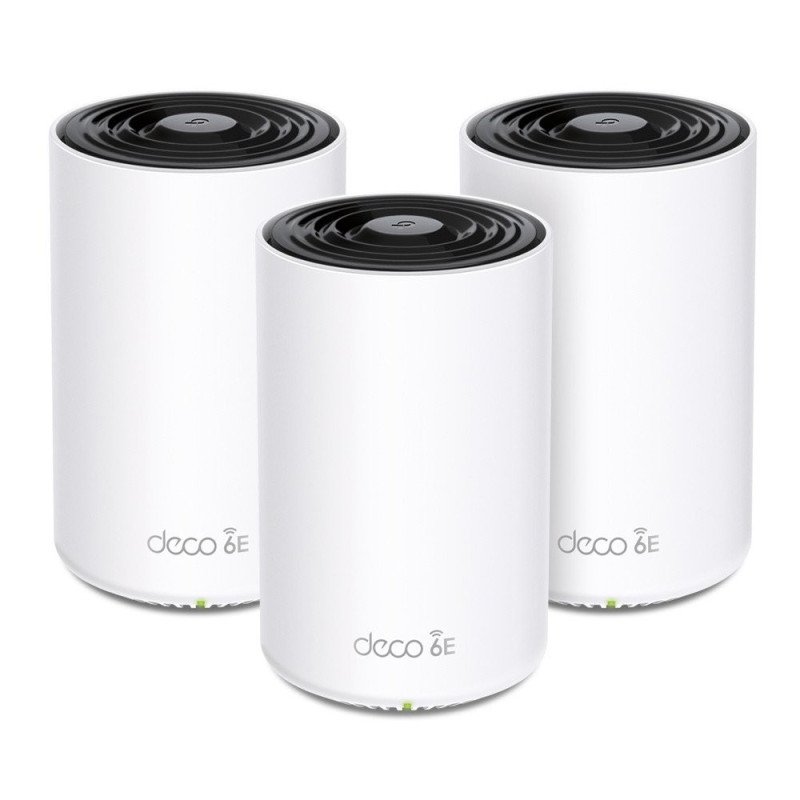 Sistema Deco XE75 Pro (3 piezas) TP-Link Mesh Wi-Fi 6E