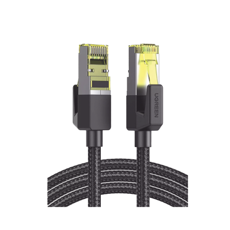 Cable Ethernet Cat7 CLASSIF/FTP Redondo con Malla de Nylon 5 Metros