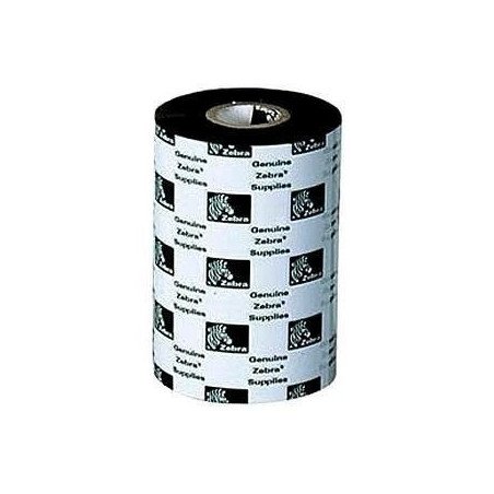 Cinta Zebra 02000BK11045, Transferencia térmica, Negro, Caja con 24 cintas