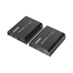 Kit extensor KVM (HDMI y USB) hasta 120 metros, resolución 1080p @ 60 