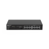 Switch no PoE, no administrable, con 16 puertos 10/100/1000 Mbps