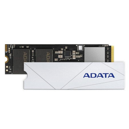 Unidad SSD m.2 Adata premium para PS5 1TB PCIe g4 blanco