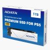 Unidad SSD m.2 Adata premium para PS5 1TB PCIe g4 blanco