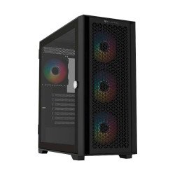 Gabinete Balam Rush full torre carbon 9000/USB 3.0/2.0/USB con 4 venti