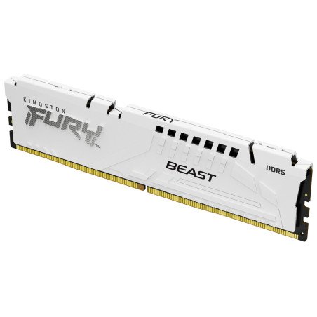 Memoria DDR5 Kingston Fury b blanco 16GB 6000MHz ex