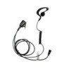 Micrófono de solapa con audífono ajustable de gancho para HYT TC-700,TC-610,TC-620,TC-620H,TC-510,TC-585,TC-550S,TC-518,TC-580,