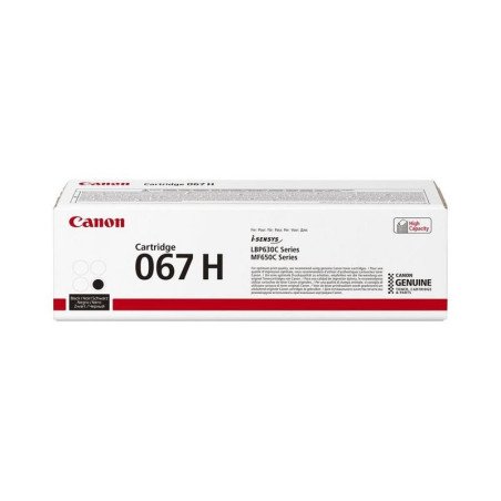 Cartucho de Tóner Canon 067 H BK