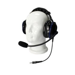 Auriculares de diadema de uso rudo sobre la cabeza para Motorola HT750/1250/1550/PRO5150/5550/7150