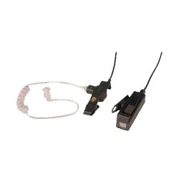 Kit de Micrófono-Audífono profesional de 2 cables para Motorola PRO5150/5350/5450/5550/7150/7350/7450/7550/9150