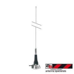 Antena Móvil VHF Ajustable en Campo, Rango de Frecuencia 138 - 174 MHz