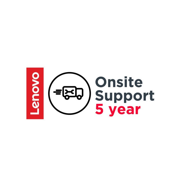 Extensión de Garantía Lenovo 5 Años Onsite Actualizable desde 3 Años Onsite