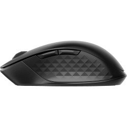 Mouse inalámbrico HP 435 Multi-Device Wireless Mouse, Ambidextrous, RF Wireless + Bluetooth, 4000 DPI, Black