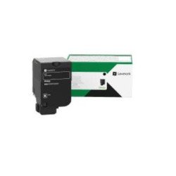 Cartucho de tóner Lexmark color negro del programa de devolución para 5 mil paginas