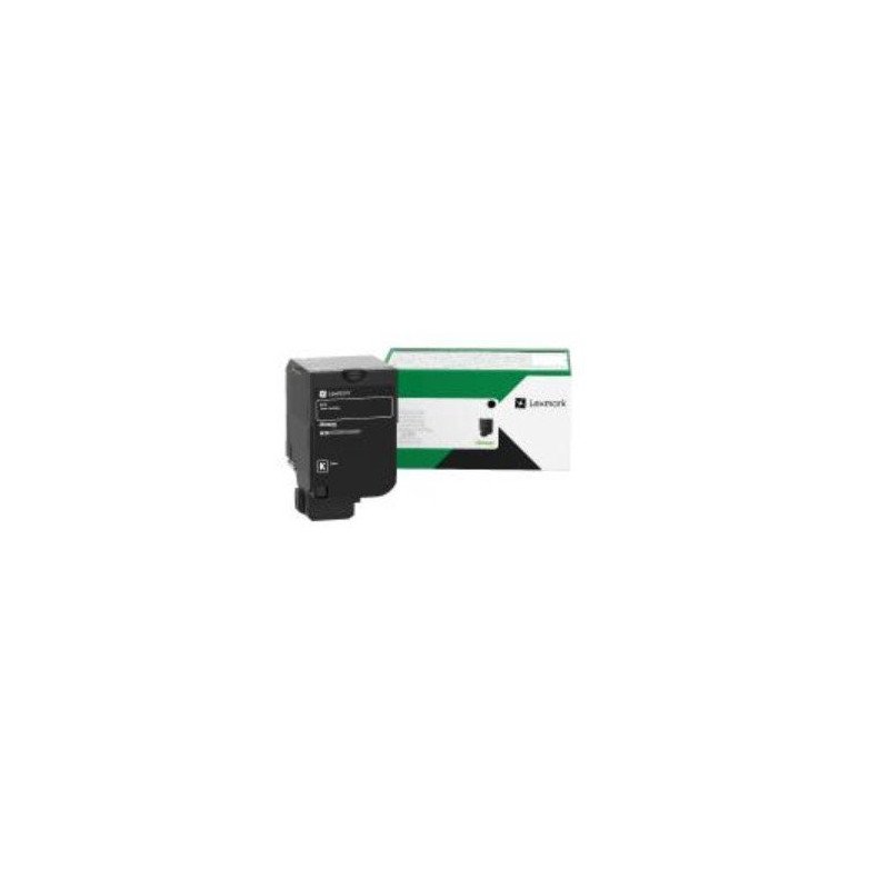 Cartucho de tóner Lexmark color negro del programa de devolución para 5 mil paginas Cartucho de tóner Lexmark color negro del programa de devolución para 5 mil paginas