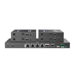 Kit divisor y extensor HDMI, divide 1 fuente HDMI a 4 pantallas, extie