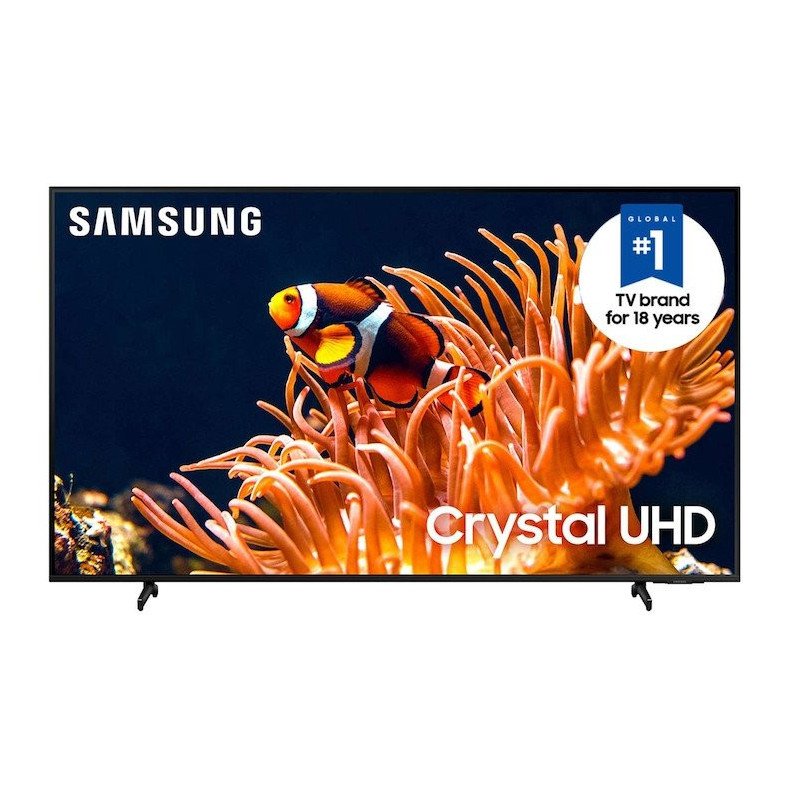 Televisión Samsung LED DU8000 UHD 4K 43" Smart TV Resolución 3840x2160